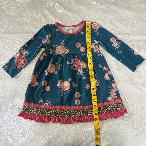 Matilda Jane Long Sleeve Rose Dress Size 18-24 Months - Picture 6 of 7